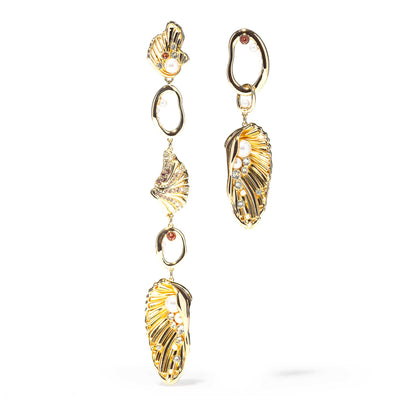 Front view of Swarovski Shell Women's Earrings 5520664