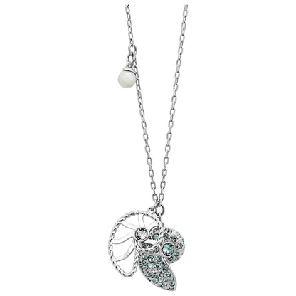 Front view of Swarovski Shell Nautilus Women's Necklace 5520669