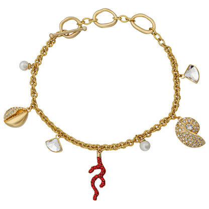 Front view of Swarovski Shell Coral Women's Bracelet 5520673