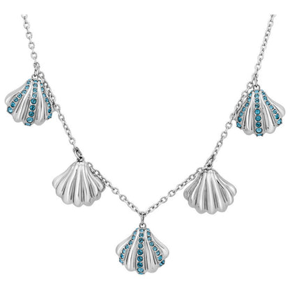 Front view of Swarovski Shell Scallop Women's Necklace 5524182