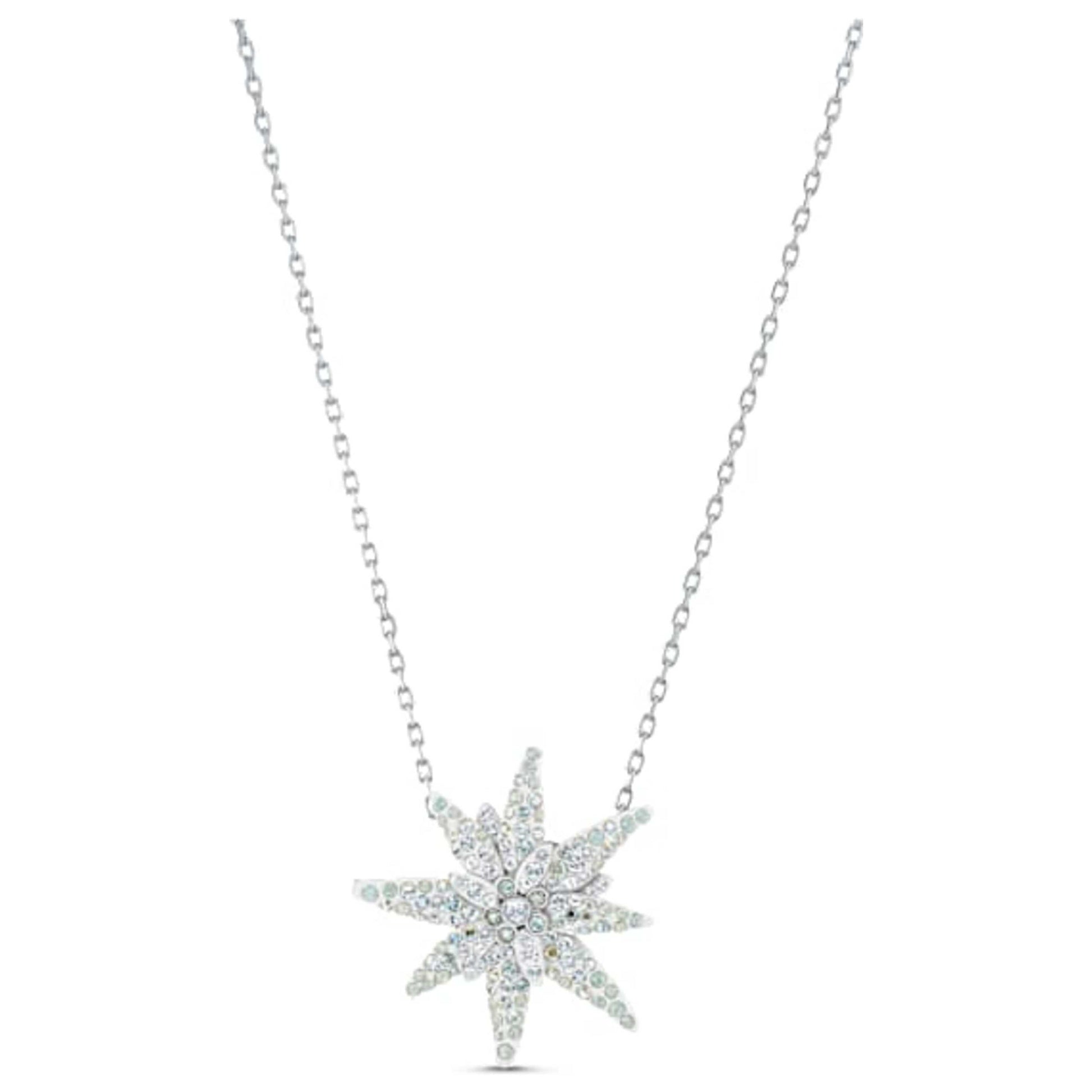 Front view of Swarovski Edelweiss Women's Necklace 5534887