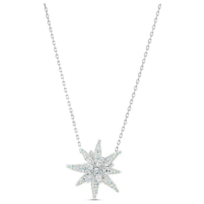 Front view of Swarovski Edelweiss Women's Necklace 5534887