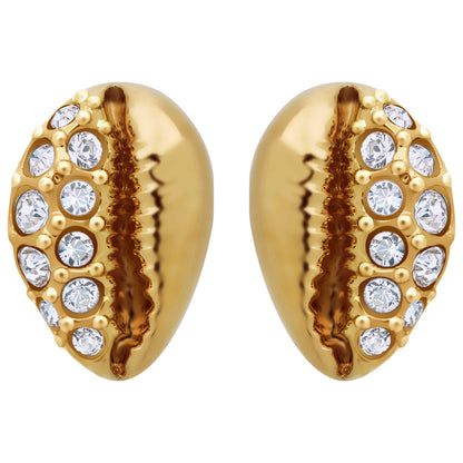 Front view of Swarovski SS Shell Women's Earrings 5537921