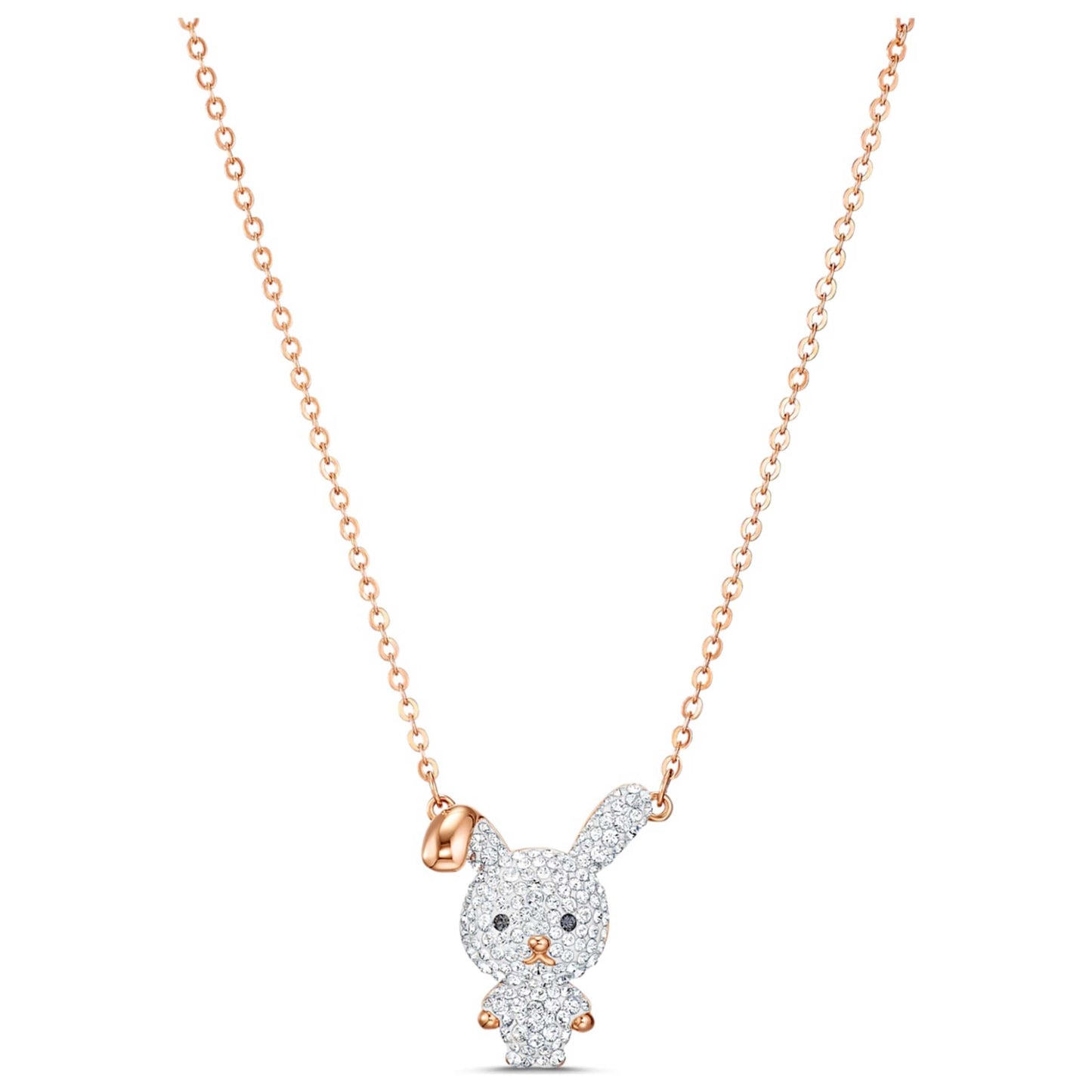 Front view of Swarovski Little Bunny Women's Necklace 5540494