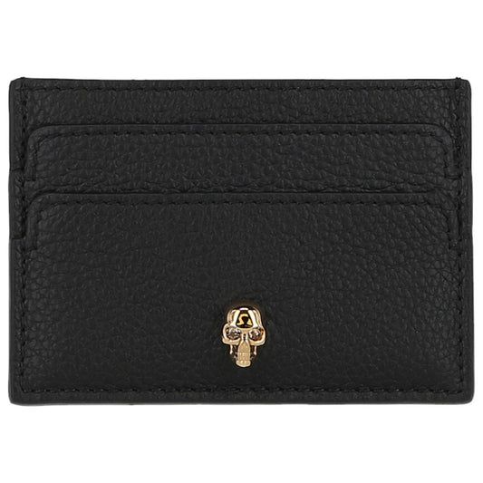 Front view of Alexander McQueen Fashion Wallet 554193-BPT0G-1000-NS