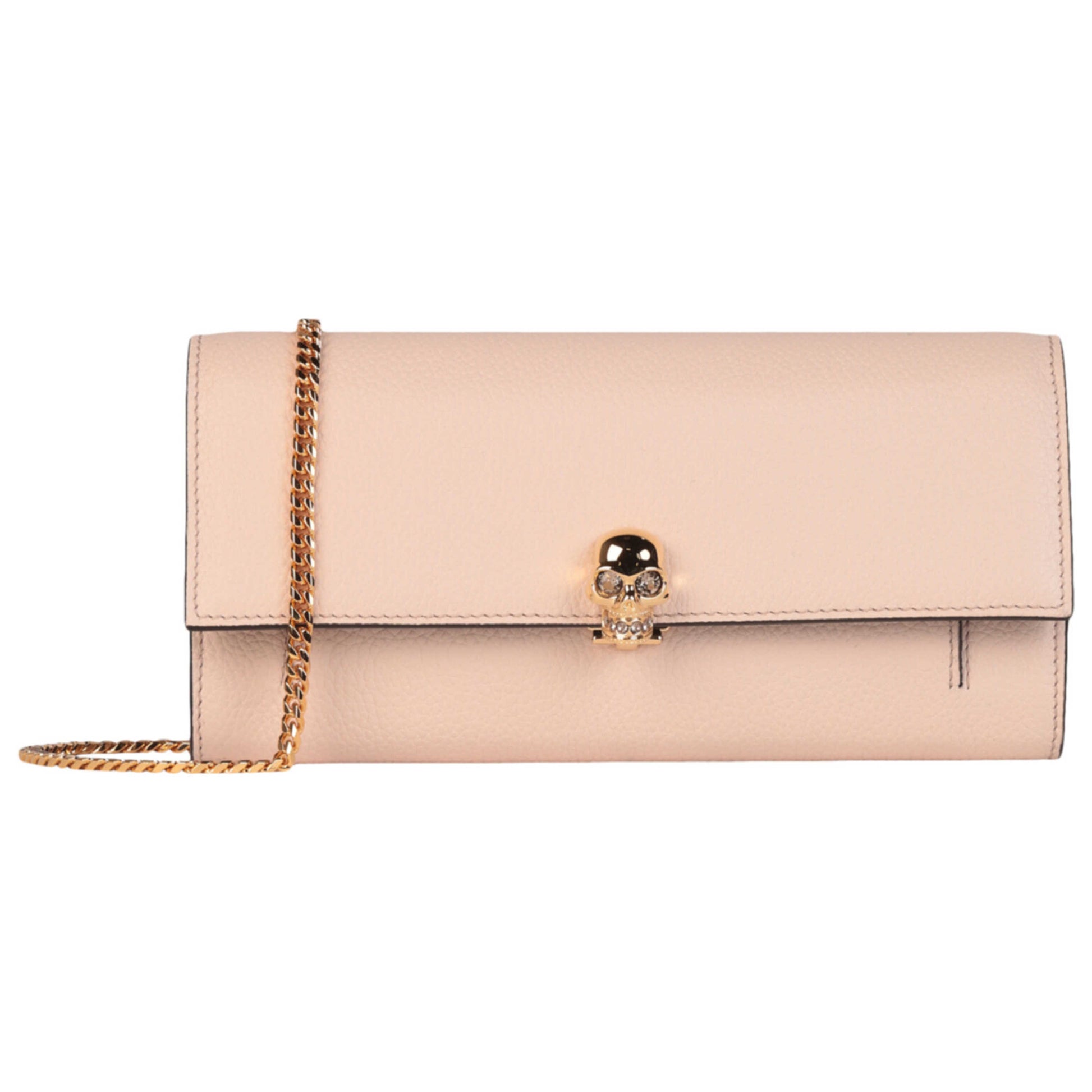 Front view of Alexander McQueen Fashion Wallet 554196-BPT0G-9901-NS