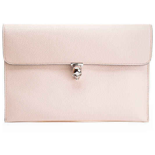 Front view of Alexander McQueen Skull Women's Handbags 554197-BPT0I-9901