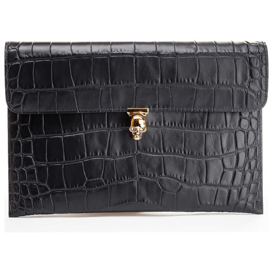 Front view of Alexander McQueen Skull Women's Handbags 554197-DZTEG-4011