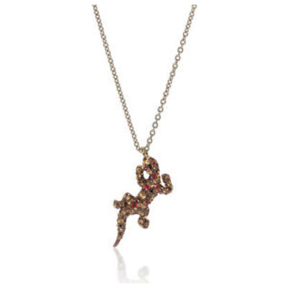 Front view of Swarovski Lizard Women's Necklace 5546230
