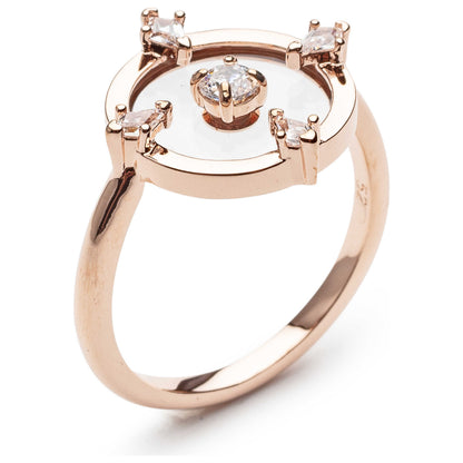 Front view of Swarovski North Women's Ring 5552881