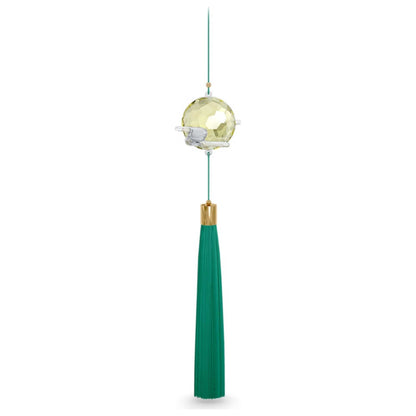 Front view of Swarovski Among Blue Mountains Moon Ornament 5557817
