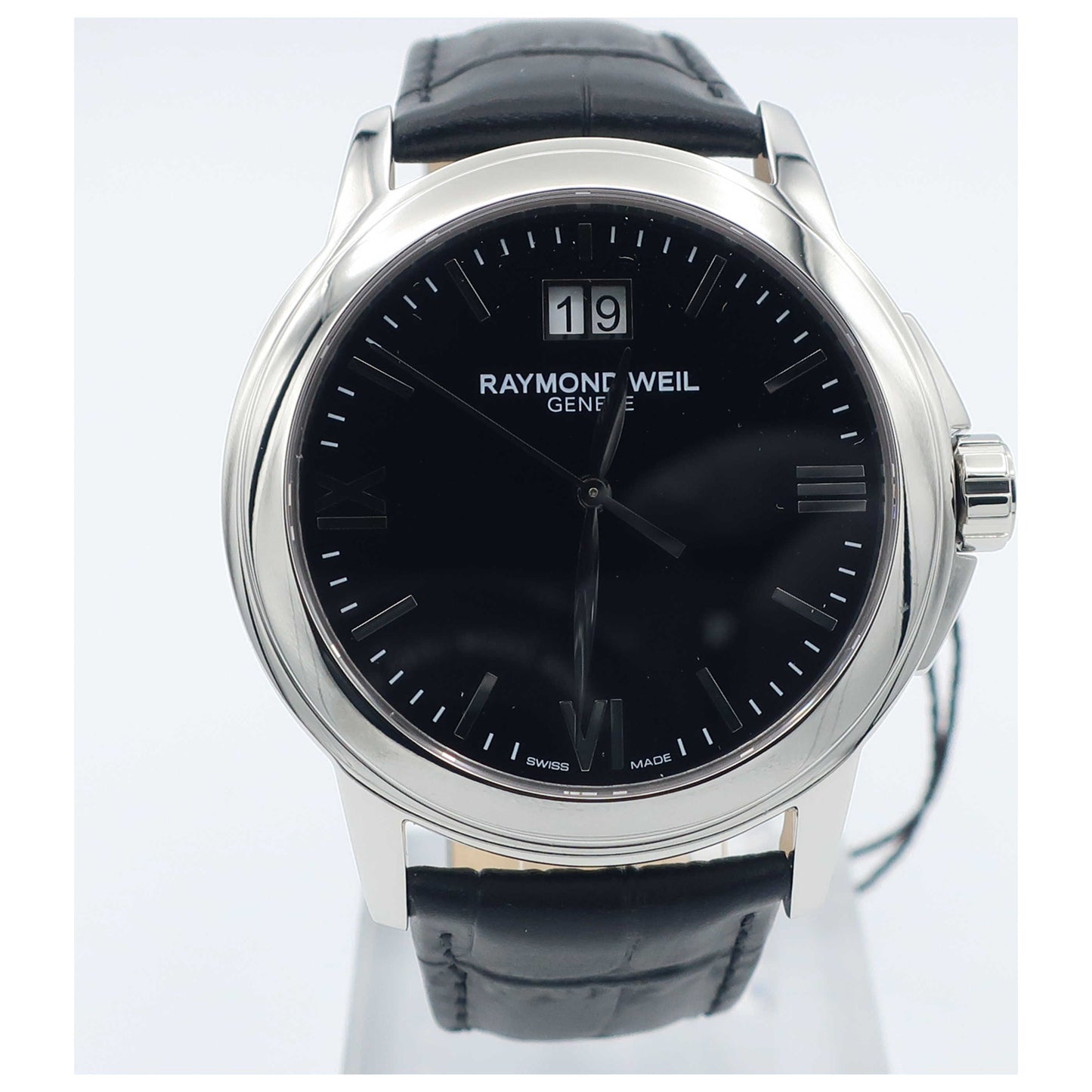 Front view of Raymond Weil Tradition Men's Swiss Quartz (Battery-Powered) Watch 5576-ST-00207-SD