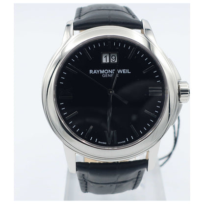Front view of Raymond Weil Tradition Men's Swiss Quartz (Battery-Powered) Watch 5576-ST-00207-SD
