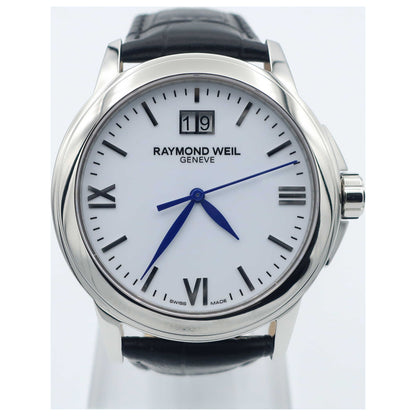 Front view of Raymond Weil Tradition Men's Swiss Quartz (Battery-Powered) Watch 5576-ST-00307-SD