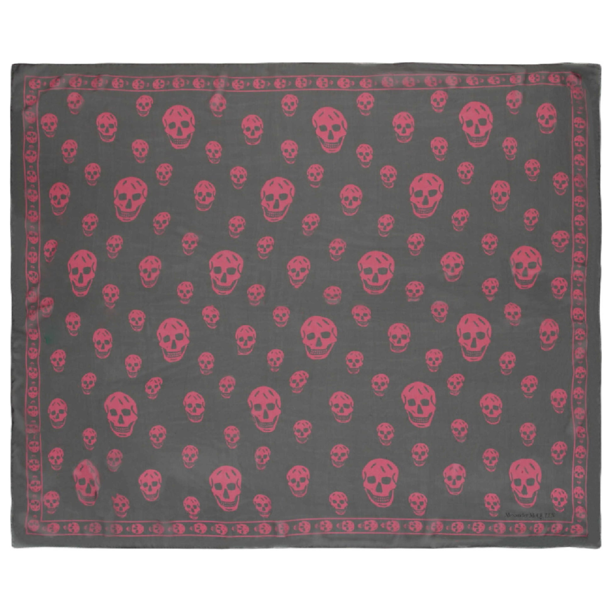 Front view of Alexander McQueen Fashion Scarves 557717-3060Q-1071-NS