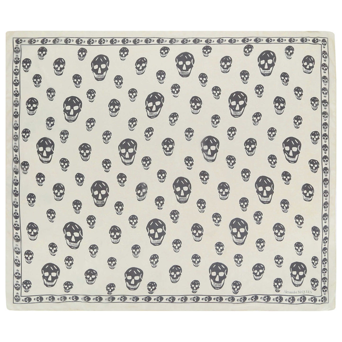 Front view of Alexander McQueen Women's Scarves 557717-3060Q-9260