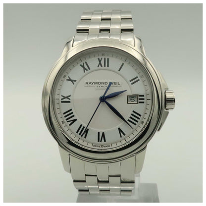 Front view of Raymond Weil Tradition Men's Swiss Quartz (Battery-Powered) Watch 5578-ST-00300-PO