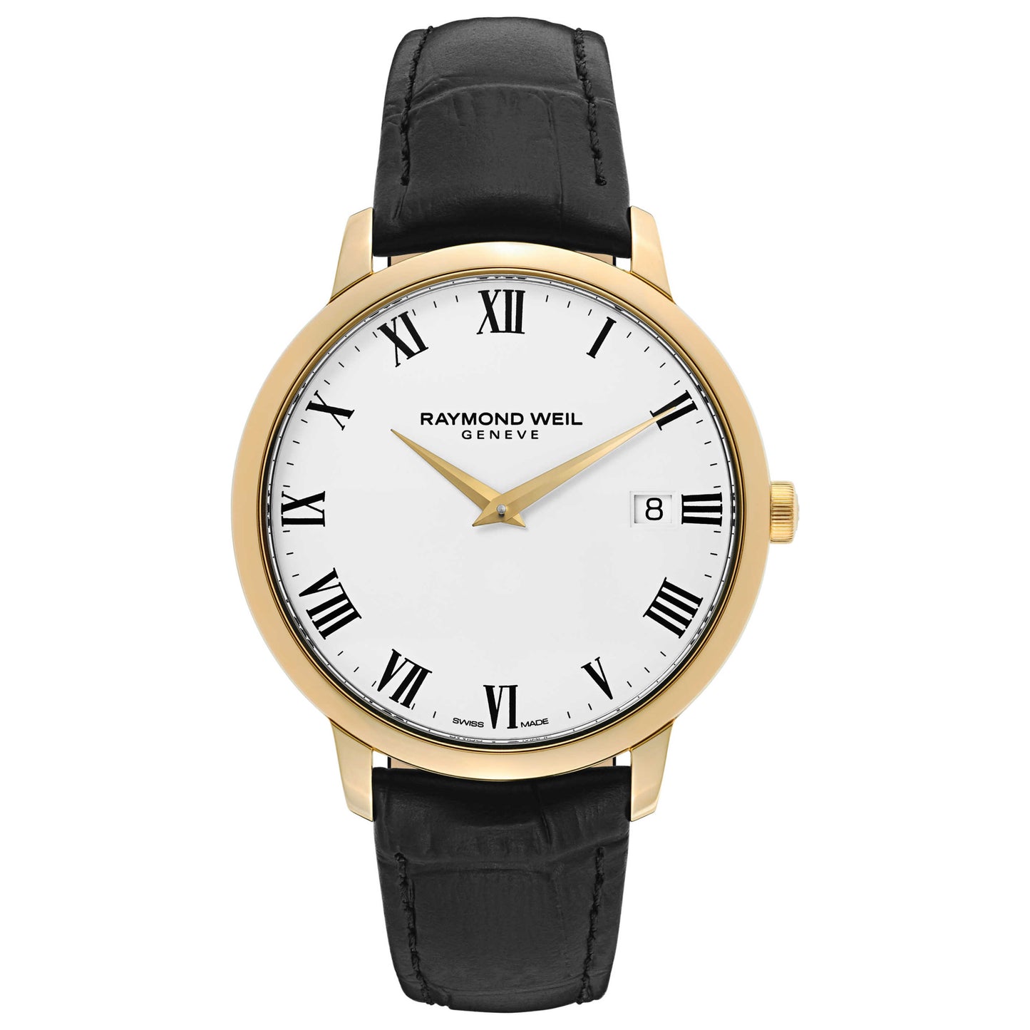 Front view of Raymond Weil Toccata Men's Swiss Quartz (Battery-Powered) Watch 5588-PC-00300