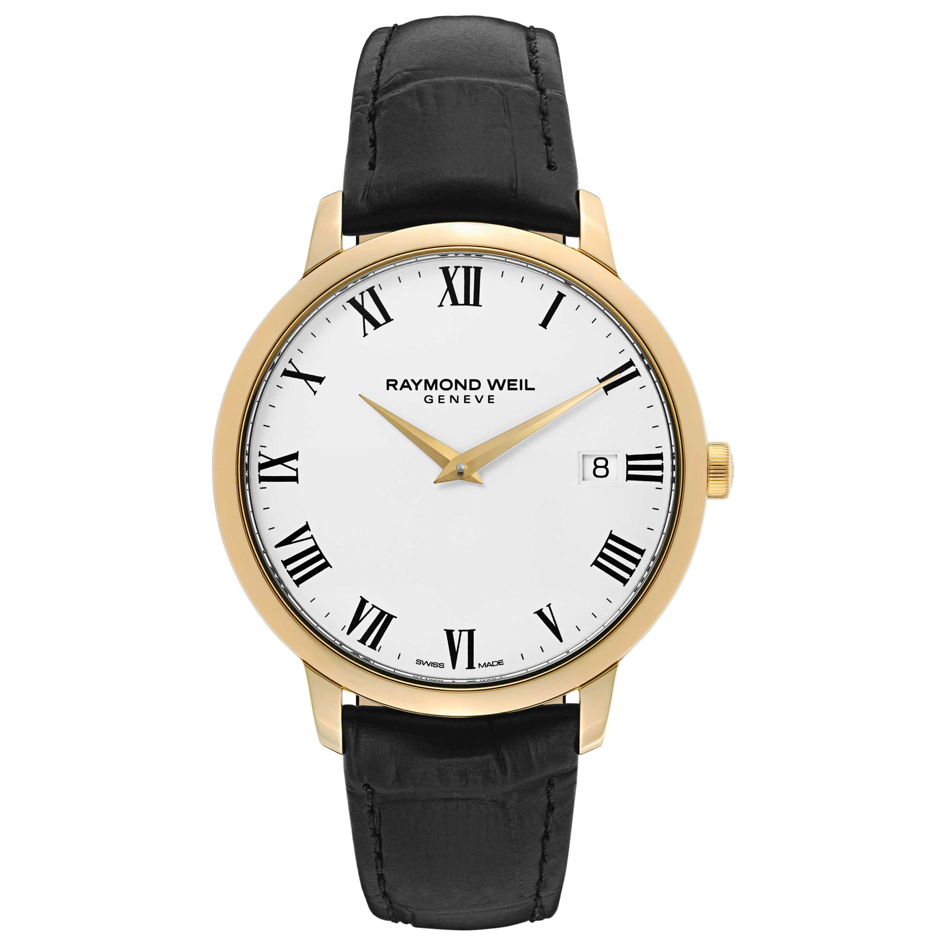 Front view of Raymond Weil Toccata Men's Swiss Quartz (Battery-Powered) Watch 5588-PC-00300