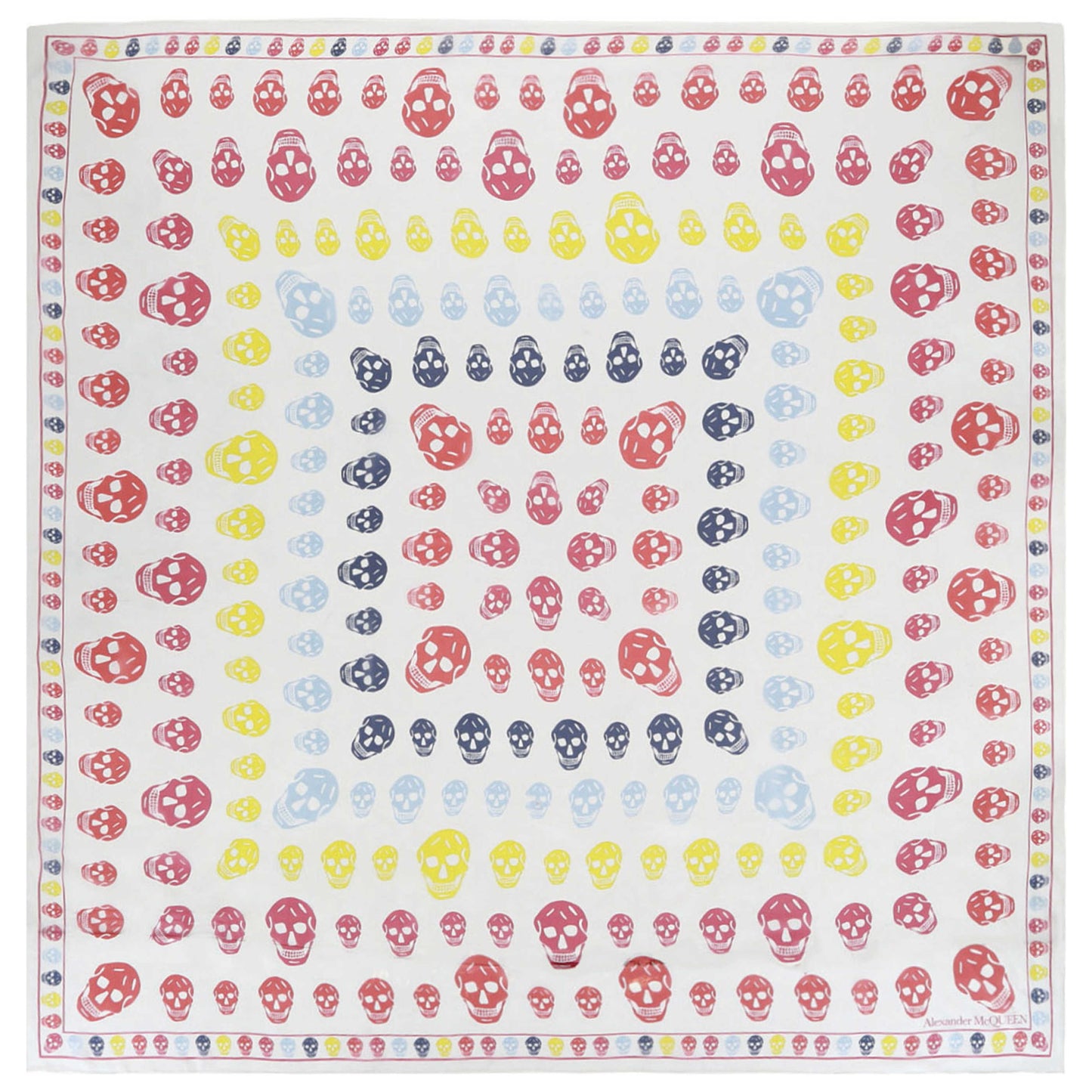 Front view of Alexander McQueen Women's Scarves 559063-3060Q-9274