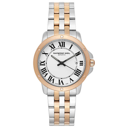 Front view of Raymond Weil Tango Men's Swiss Quartz (Battery-Powered) Watch 5591-SP5-00300
