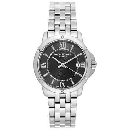 Front view of Raymond Weil Tango Men's Swiss Quartz (Battery-Powered) Watch 5591-ST-00607
