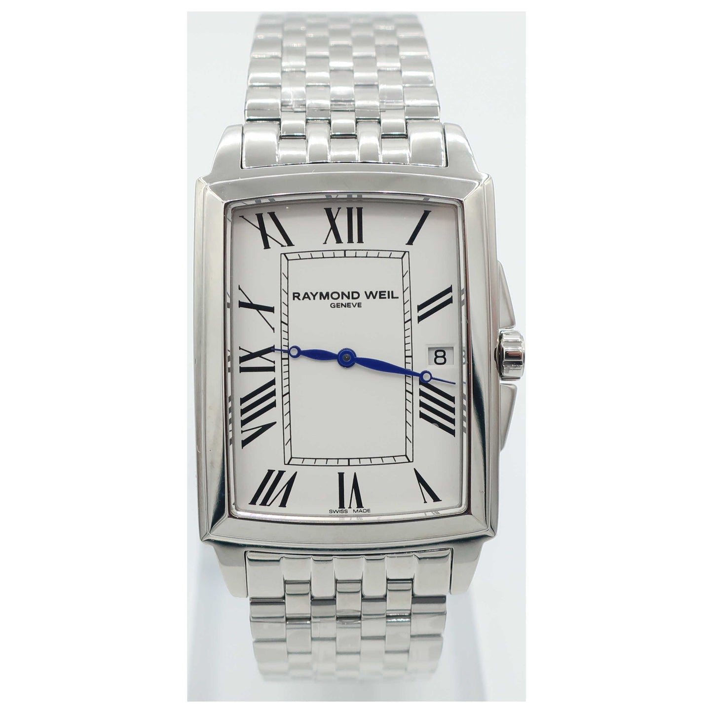Front view of Raymond Weil Tradition Men's Swiss Quartz (Battery-Powered) Watch 5597-ST-00300-SD