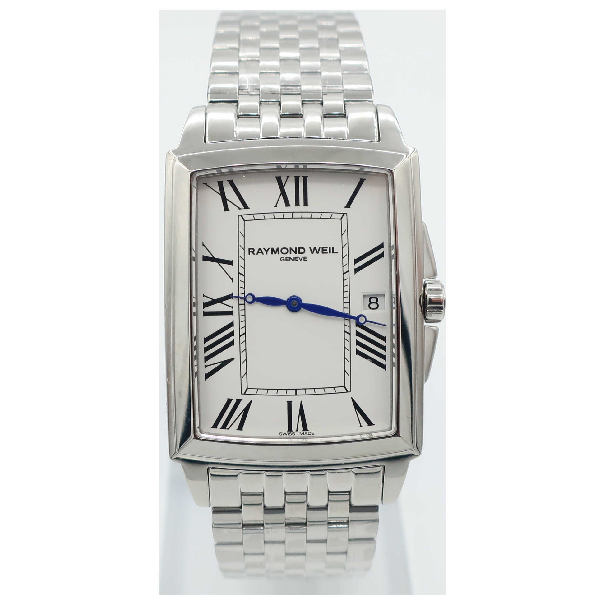 Front view of Raymond Weil Tradition Men's Swiss Quartz (Battery-Powered) Watch 5597-ST-00300-SD