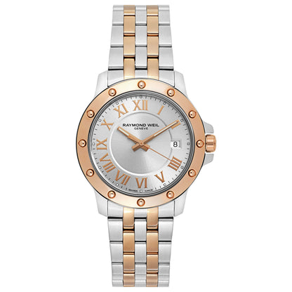 Front view of Raymond Weil Tango Men's Swiss Quartz (Battery-Powered) Watch 5599-SB5-00658