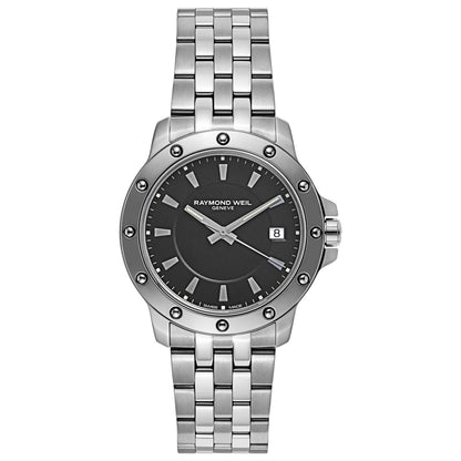 Front view of Raymond Weil Tango Men's Swiss Quartz (Battery-Powered) Watch 5599-ST-20001