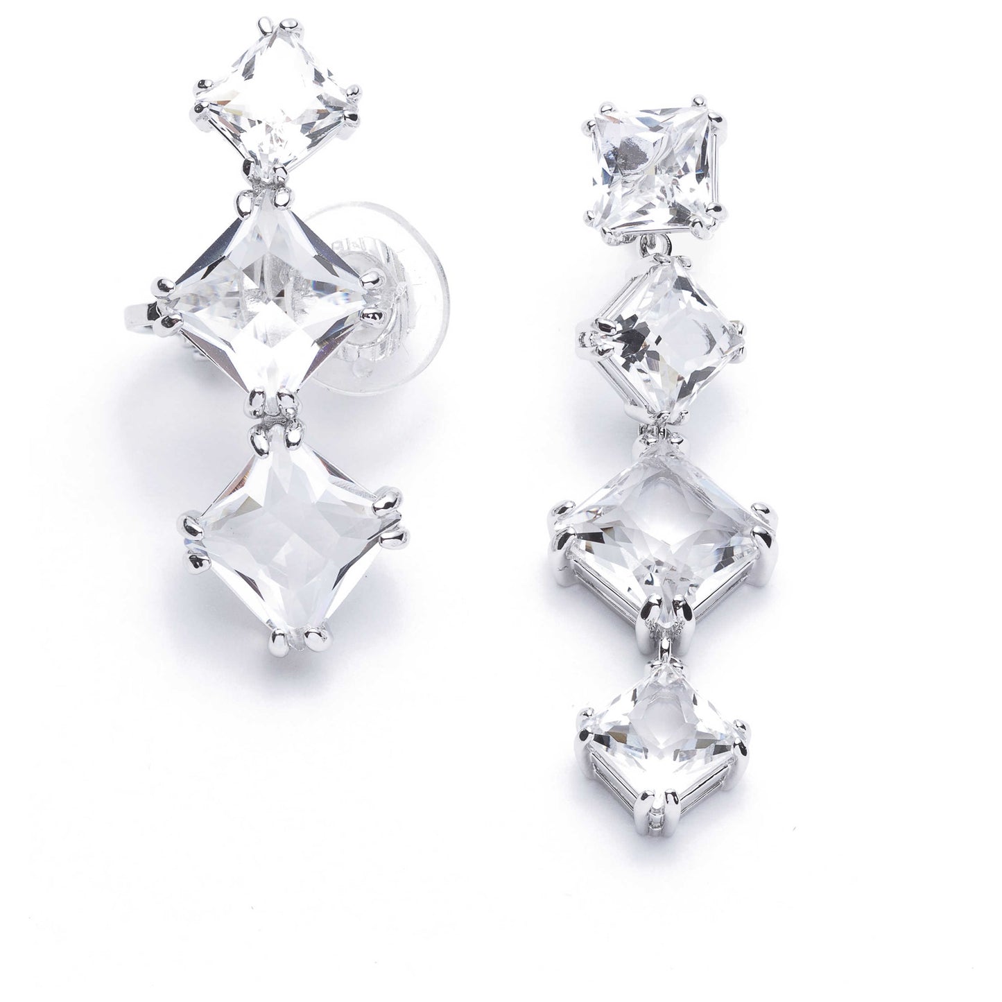 Front view of Swarovski Millenia Women's Earrings 5602782