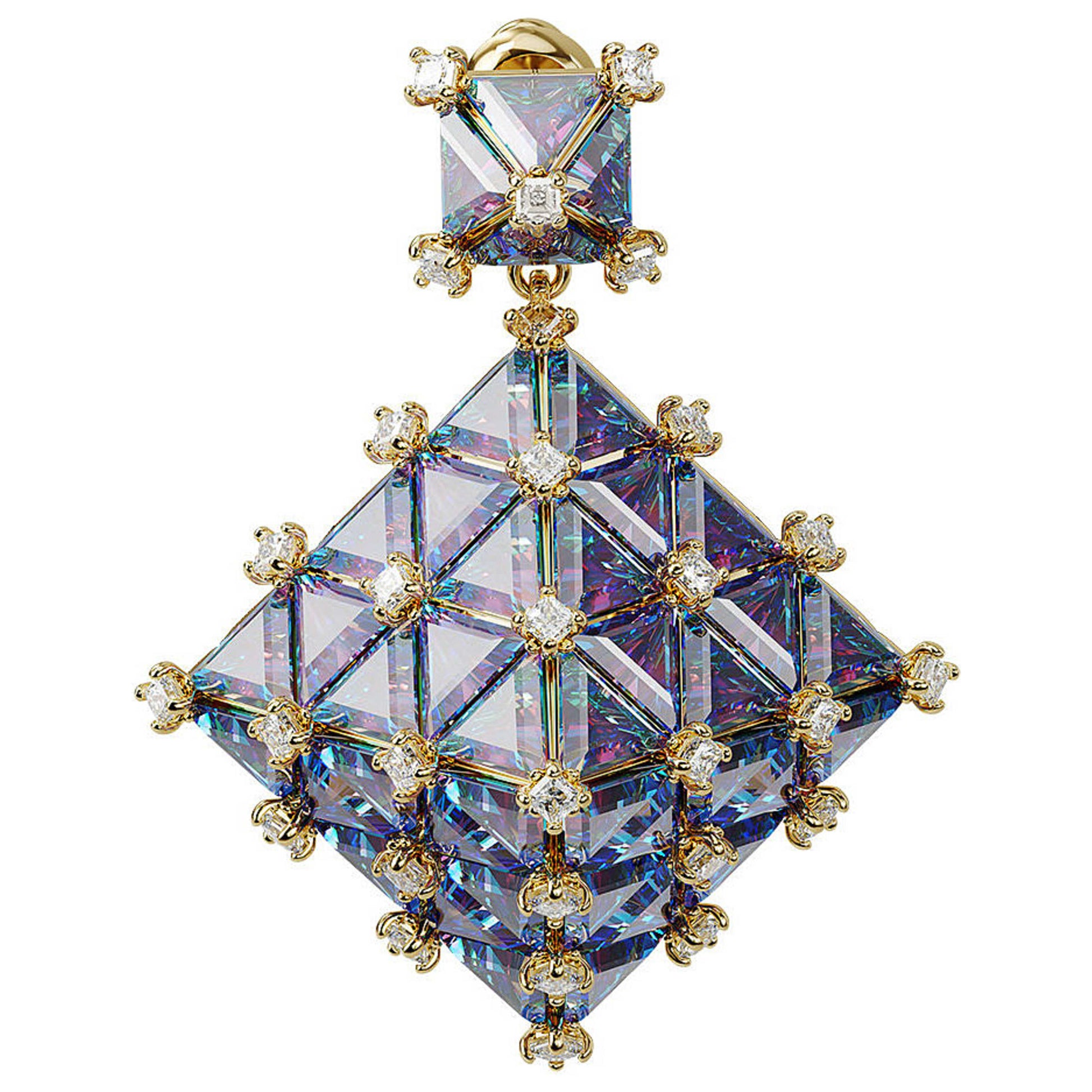 Front view of Swarovski Curiosa Women's Earring 5607211
