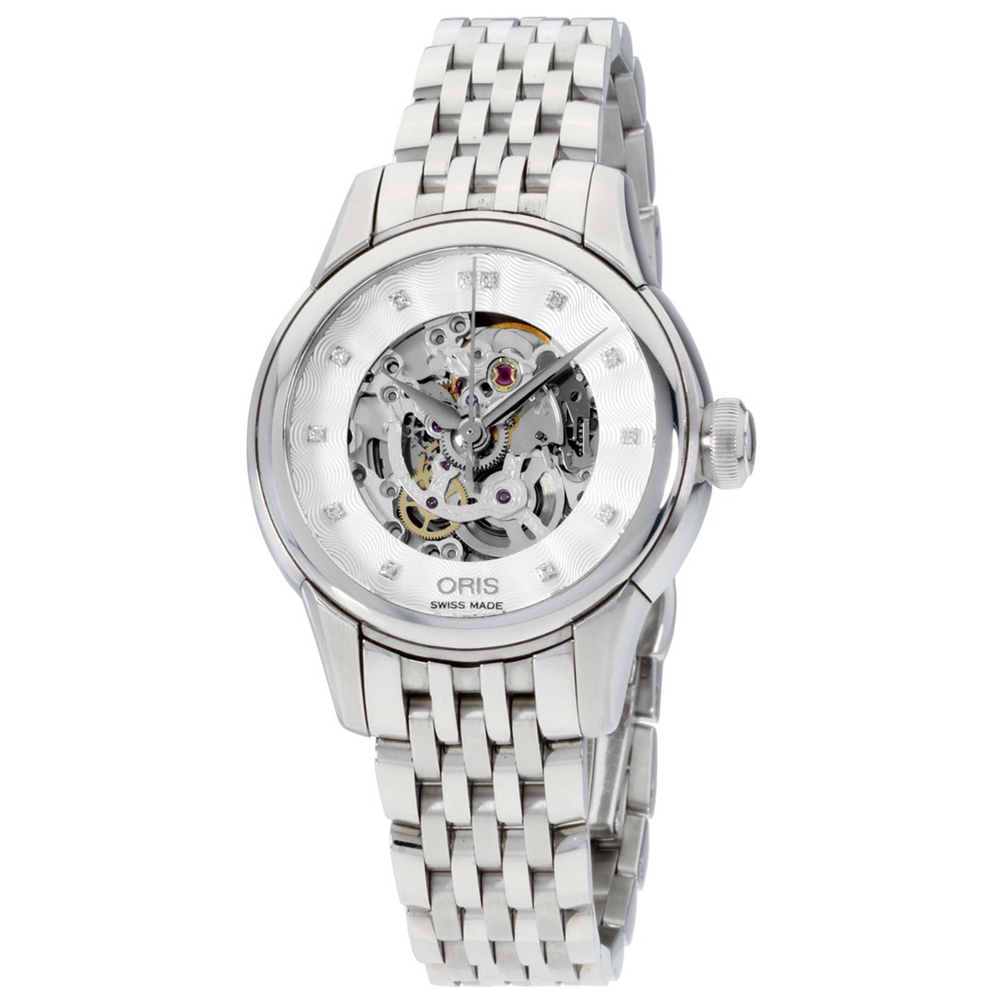 Front view of Oris Artelier Women's Automatic Watch 56076874019MB