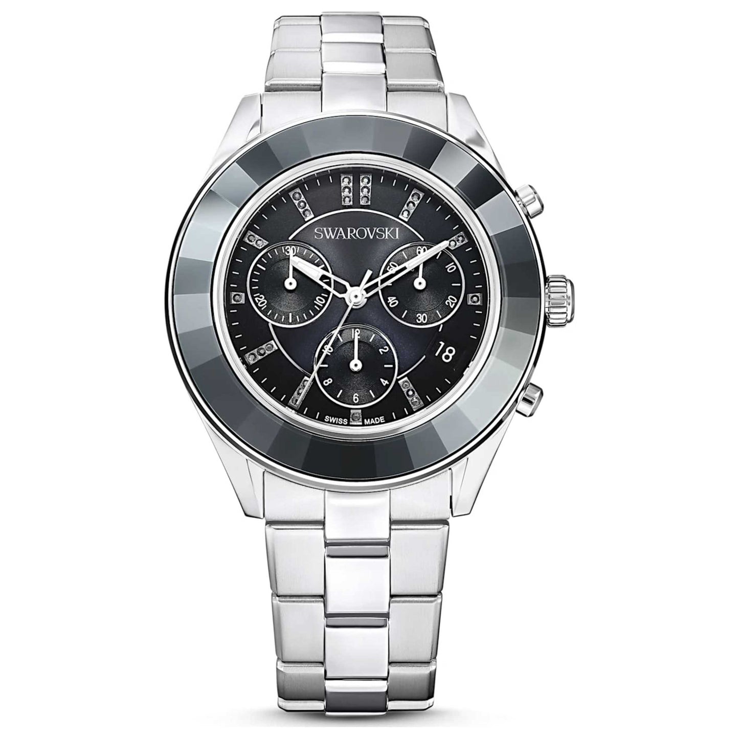 Front view of Swarovski Octea Lux Sport Men's Quartz Watch 5610520
