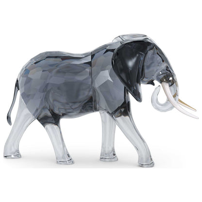 Front view of Swarovski Elegance of Africa: Elephant Figurine 5611302