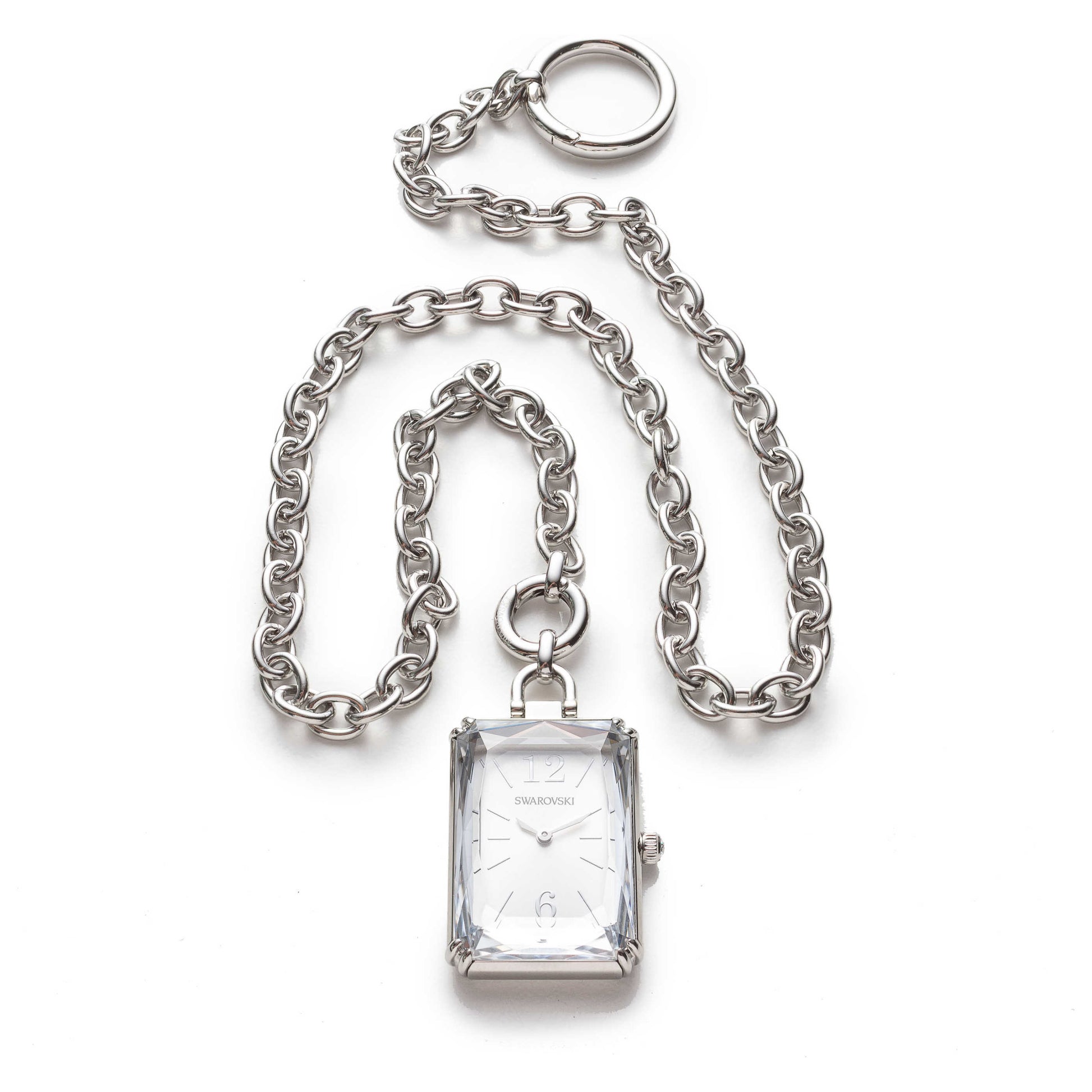 Front view of Swarovski Classic Women's Quartz Pocket Watch 5615855