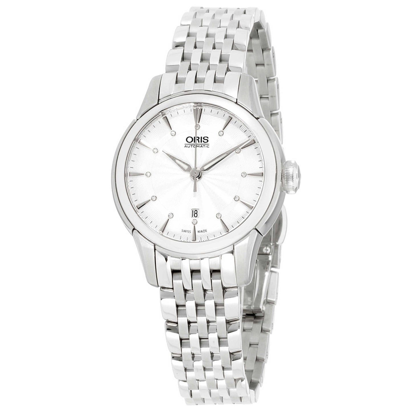 Front view of Oris Artelier Women's Automatic Watch 56176874051MB