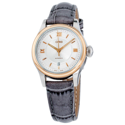 Front view of Oris Classic Women's Automatic Watch 56177184371LSGRY