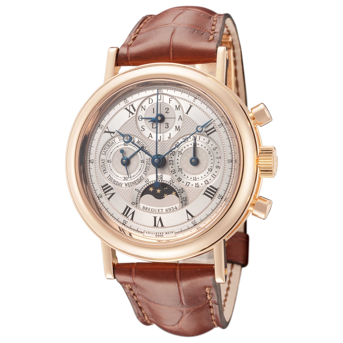 Front view of Breguet Classique Men's Automatic Watch 5617BR1E9V6