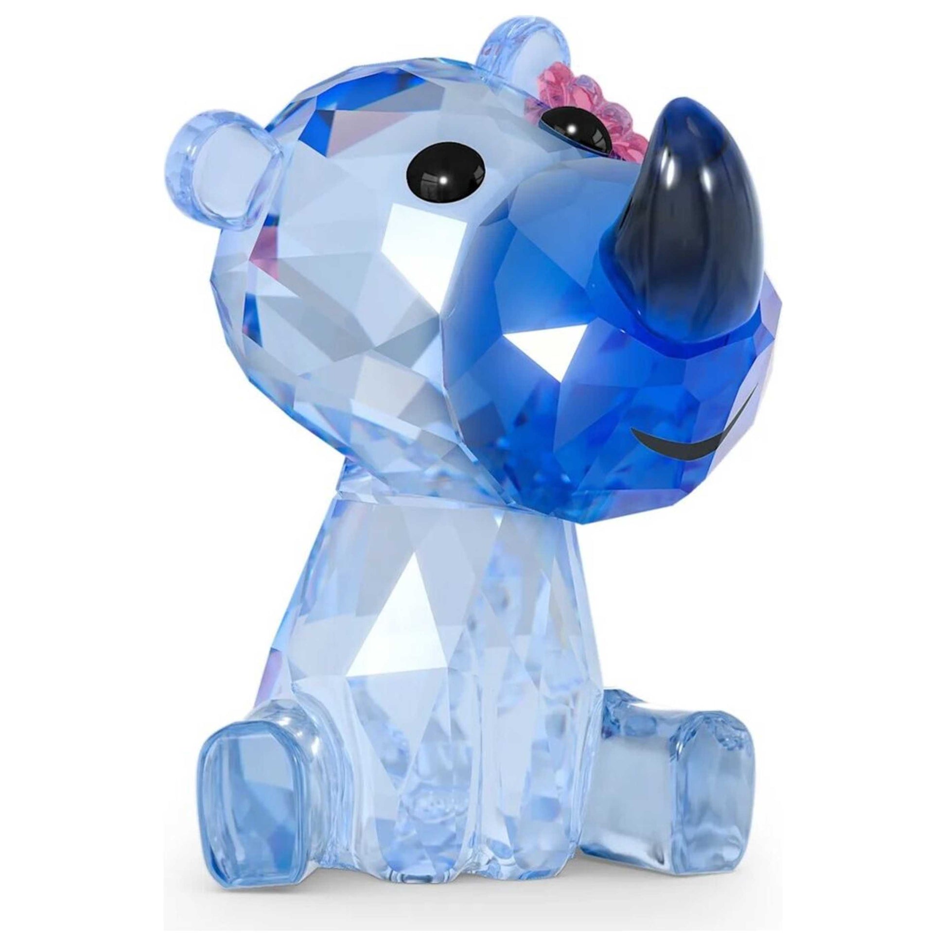 Front view of Swarovski Baby Animals Rocky the Rhino Figurine 5619225