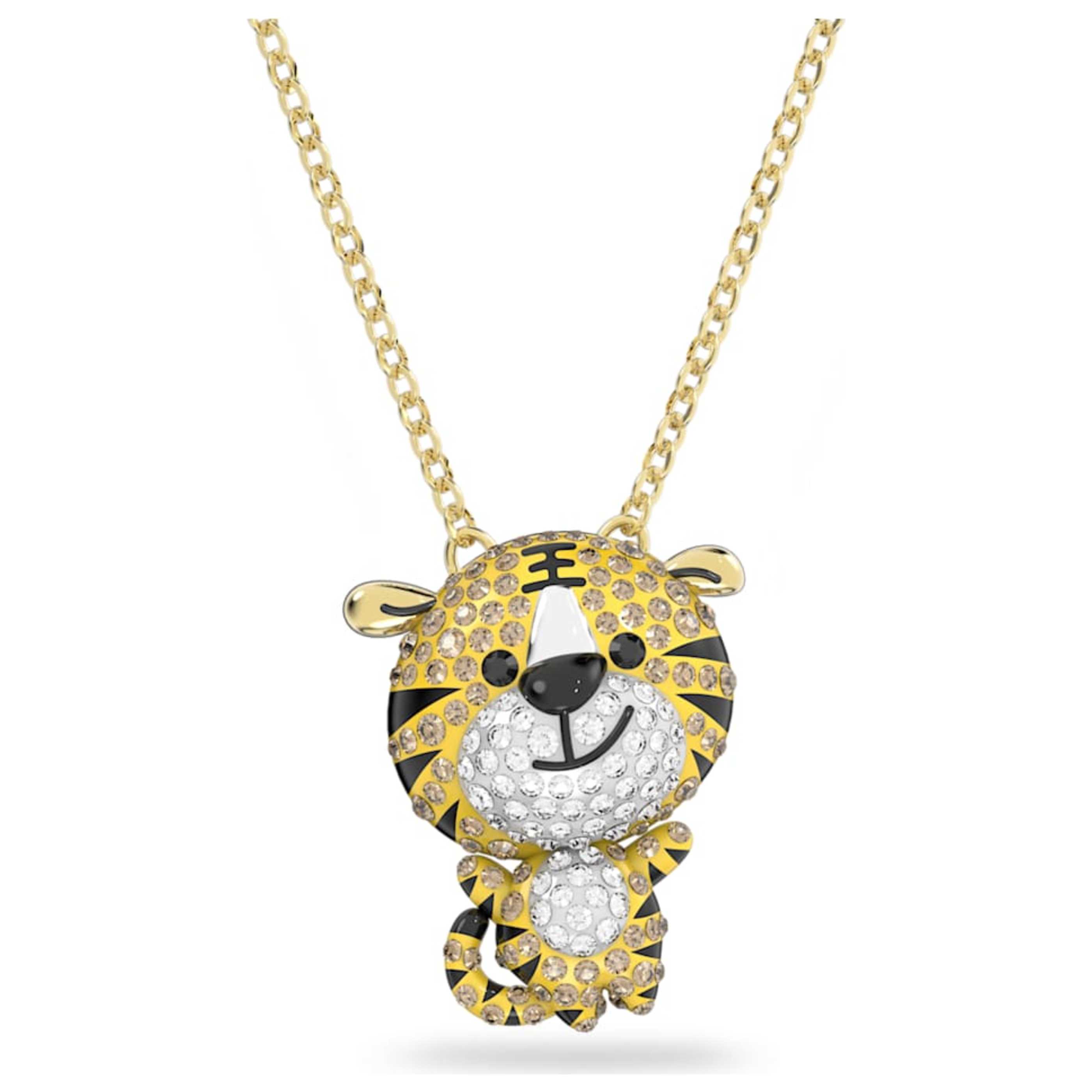 Swarovski Tiger Women's Necklace 5620291 – Ashford.com