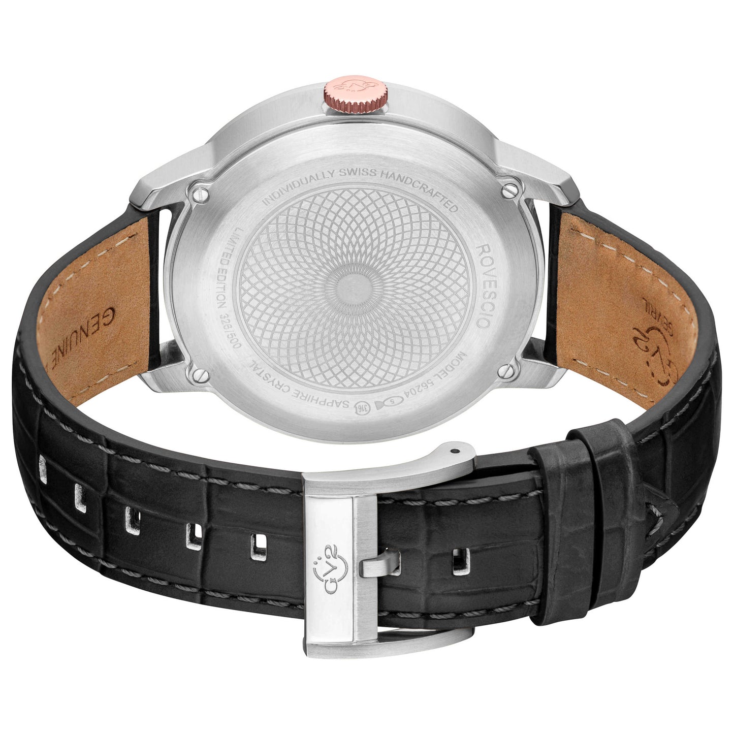 GV2 by Gevril Rovescio Men's Quartz Watch 56202 - Image #2