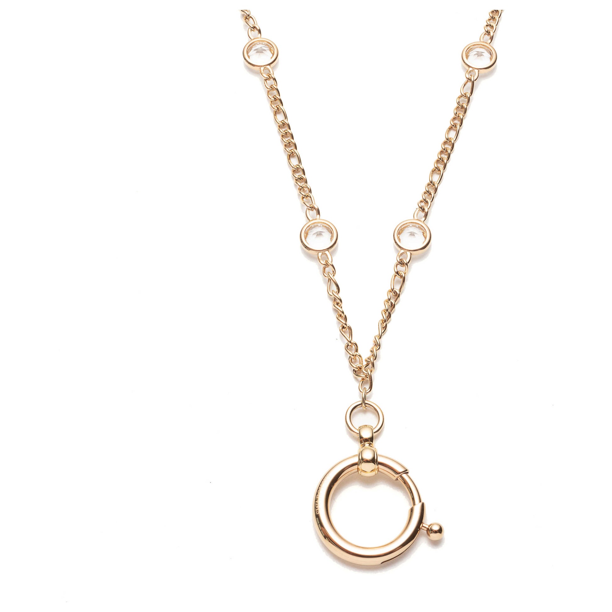 Front view of Swarovski Curiosa Women's Necklace 5629491