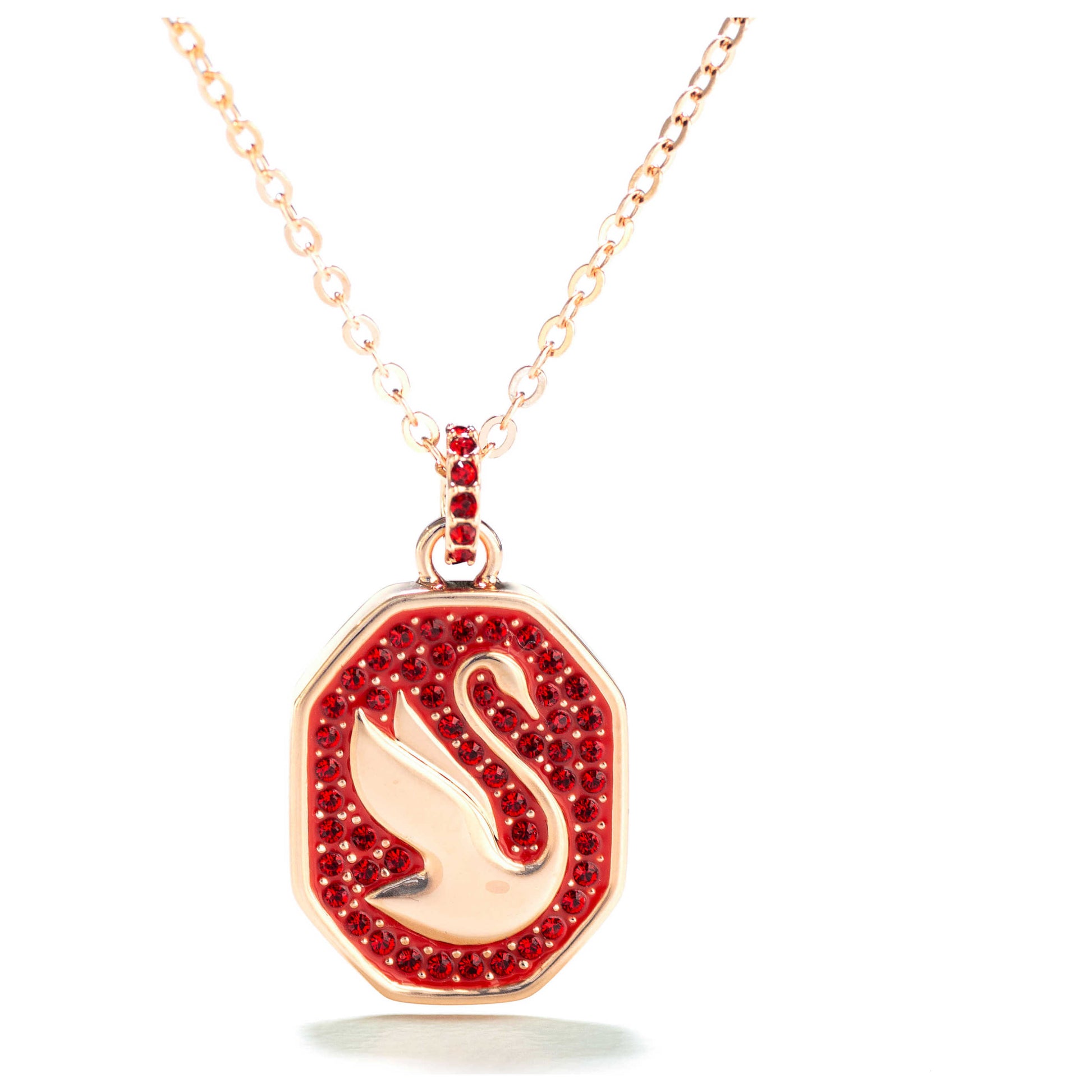 Front view of Swarovski Swan Women's Necklace 5631675
