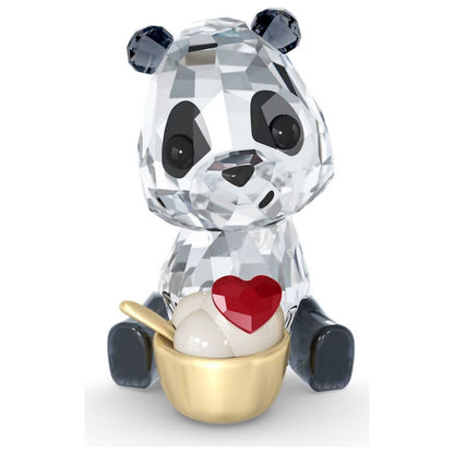 Front view of Swarovski Cariti Panda Women's Figurine 5642082