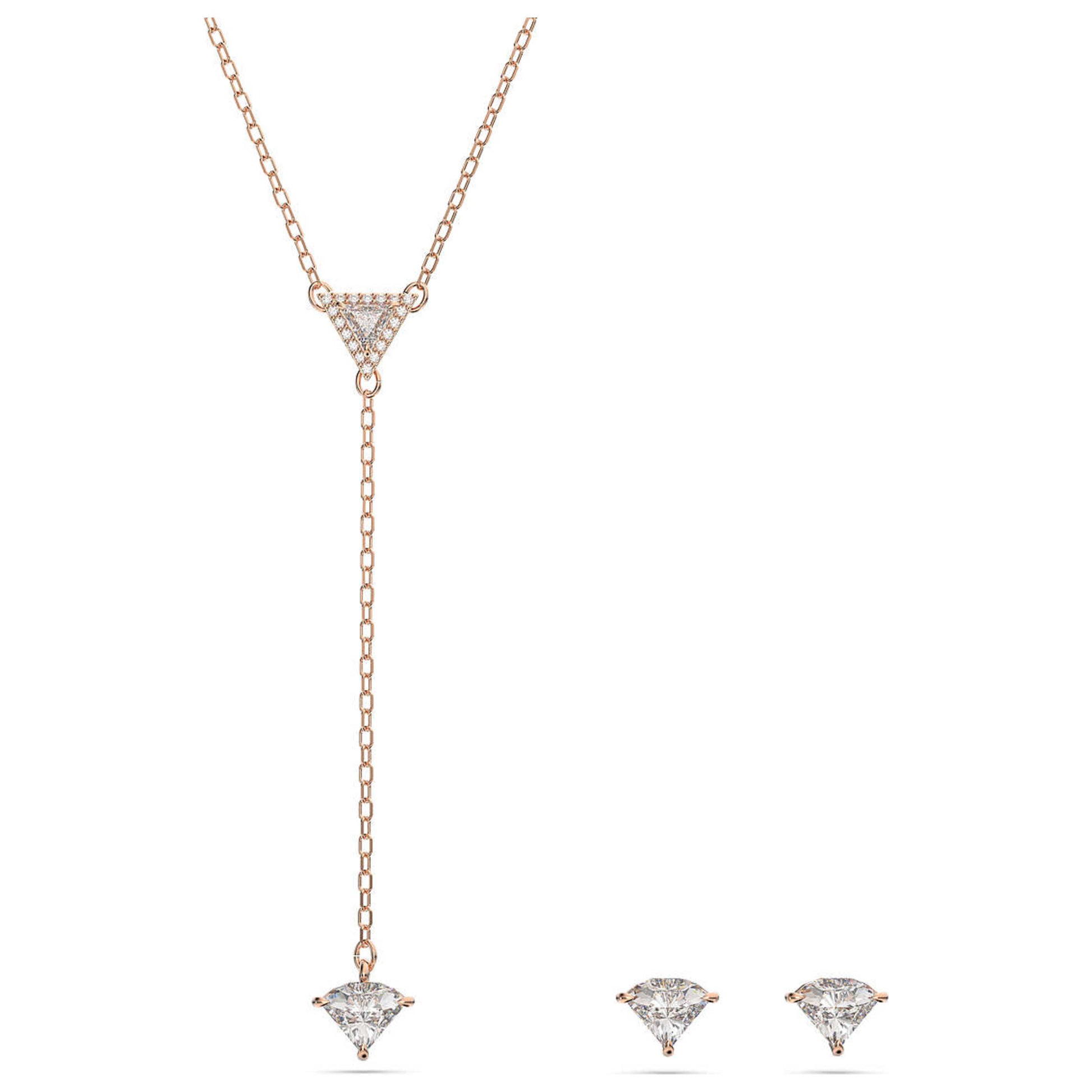 Front view of Swarovski Ortyx Women's Jewelry Set 5643730