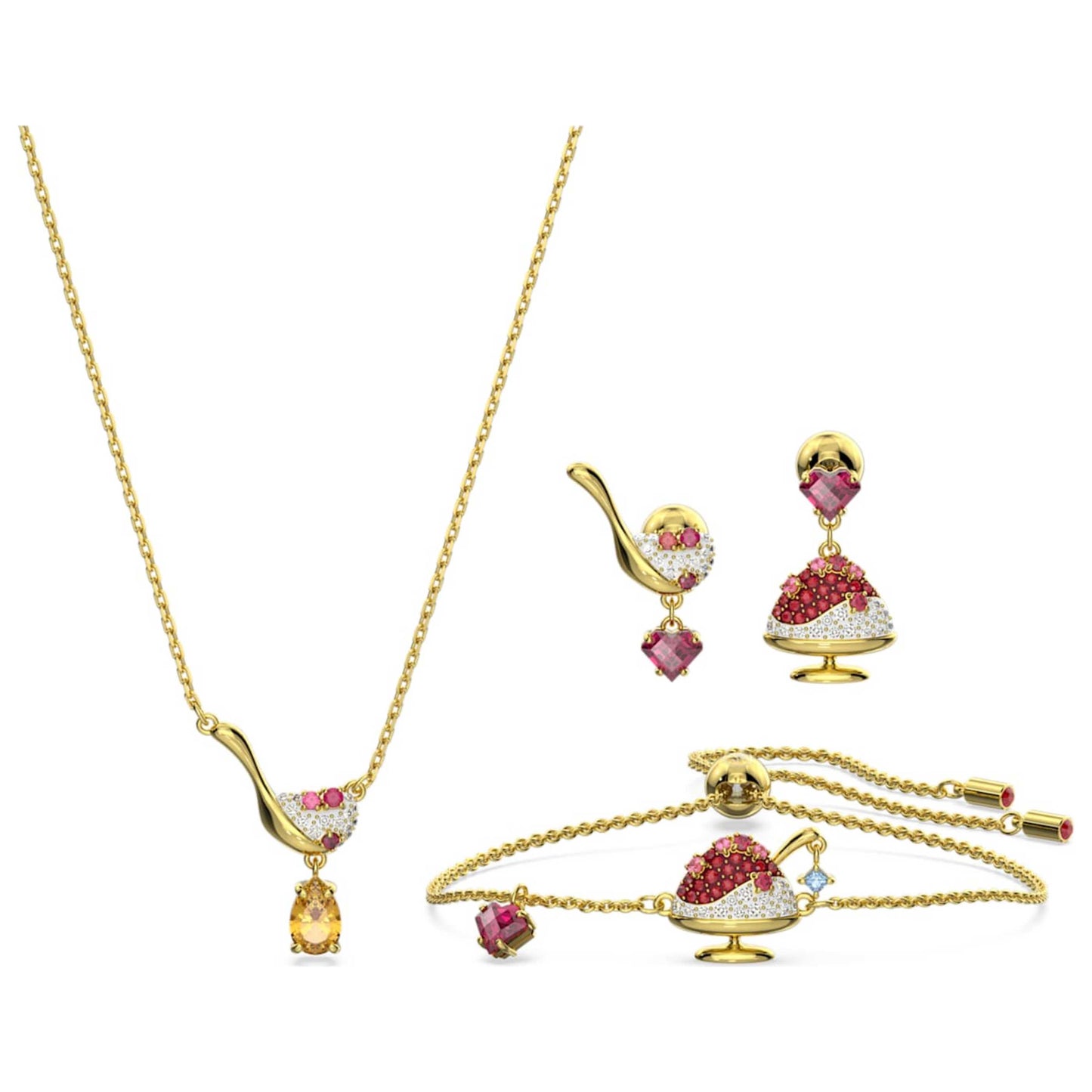 Front view of Swarovski Cariti Women's Jewelry Set 5643913