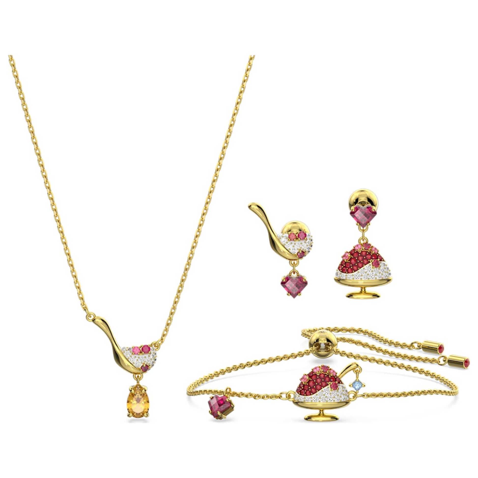 Front view of Swarovski Cariti Women's Jewelry Set 5643913