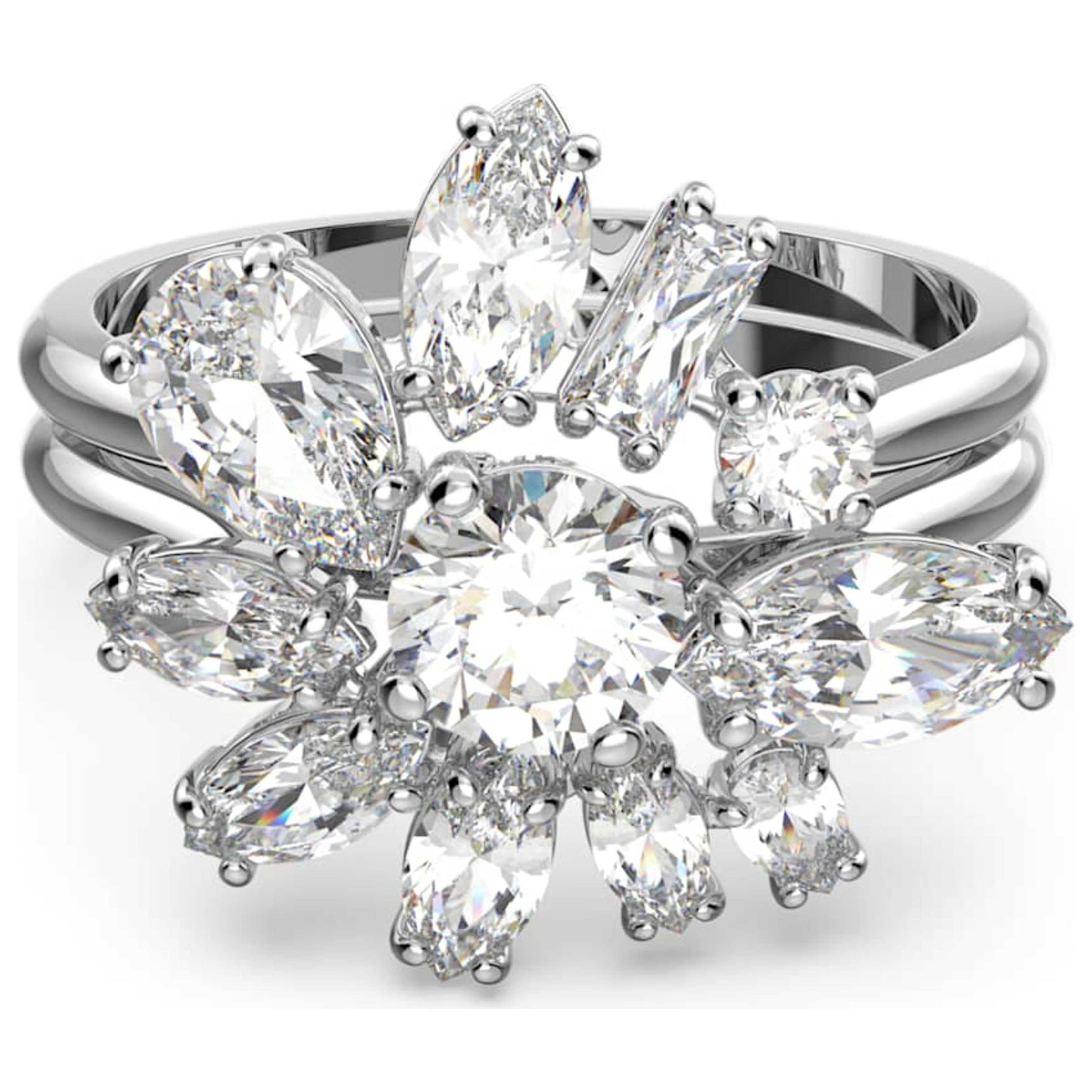 Front view of Swarovski Gema Women's Ring 5644665