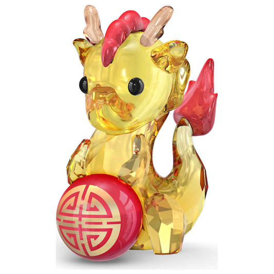 Front view of Swarovski Asian Symbols Dragon Figurine 5658406